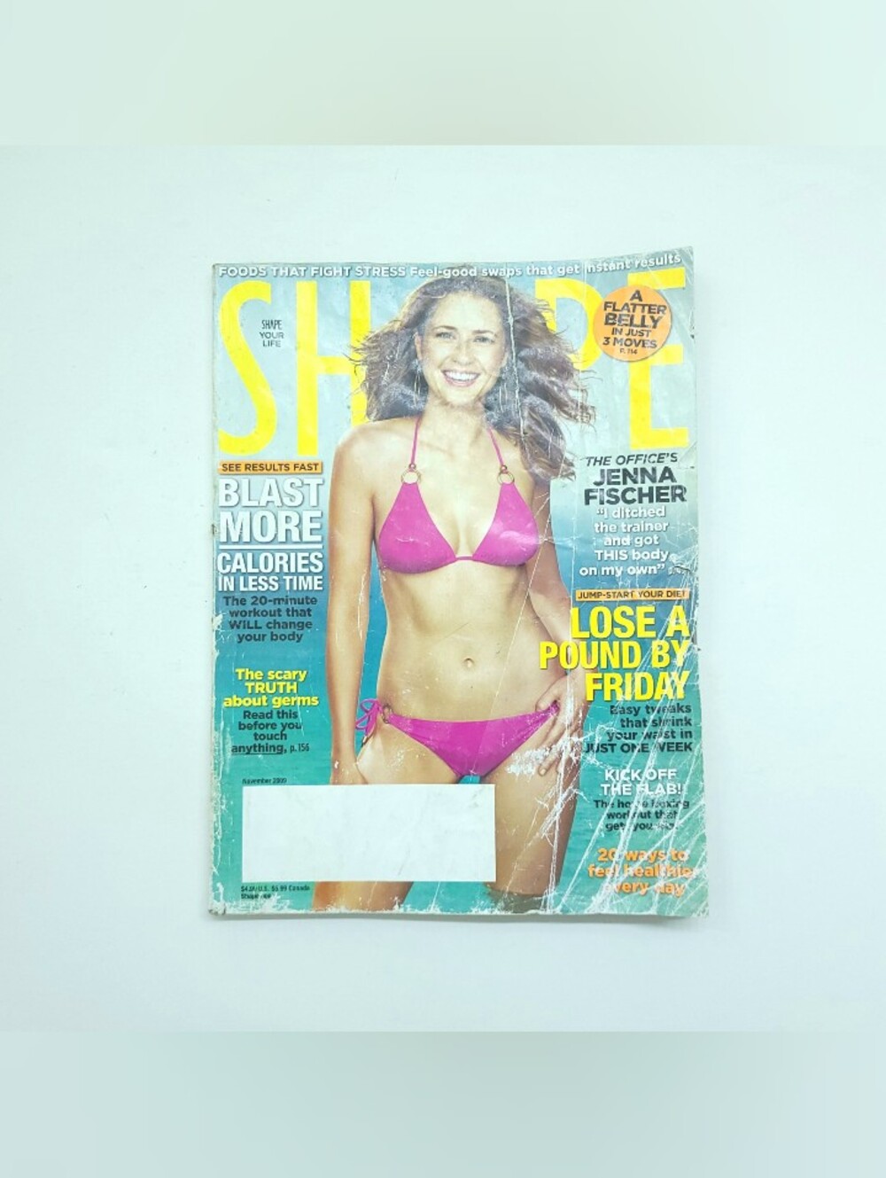 Shape Magazine Jenna Fischer November 2009